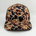 Richardson Camo Trucker Cap w/ Leather Patch